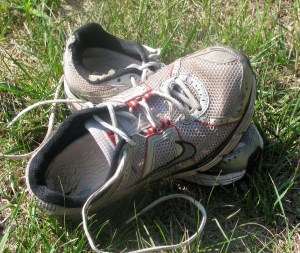 Image of Clay's sneakers